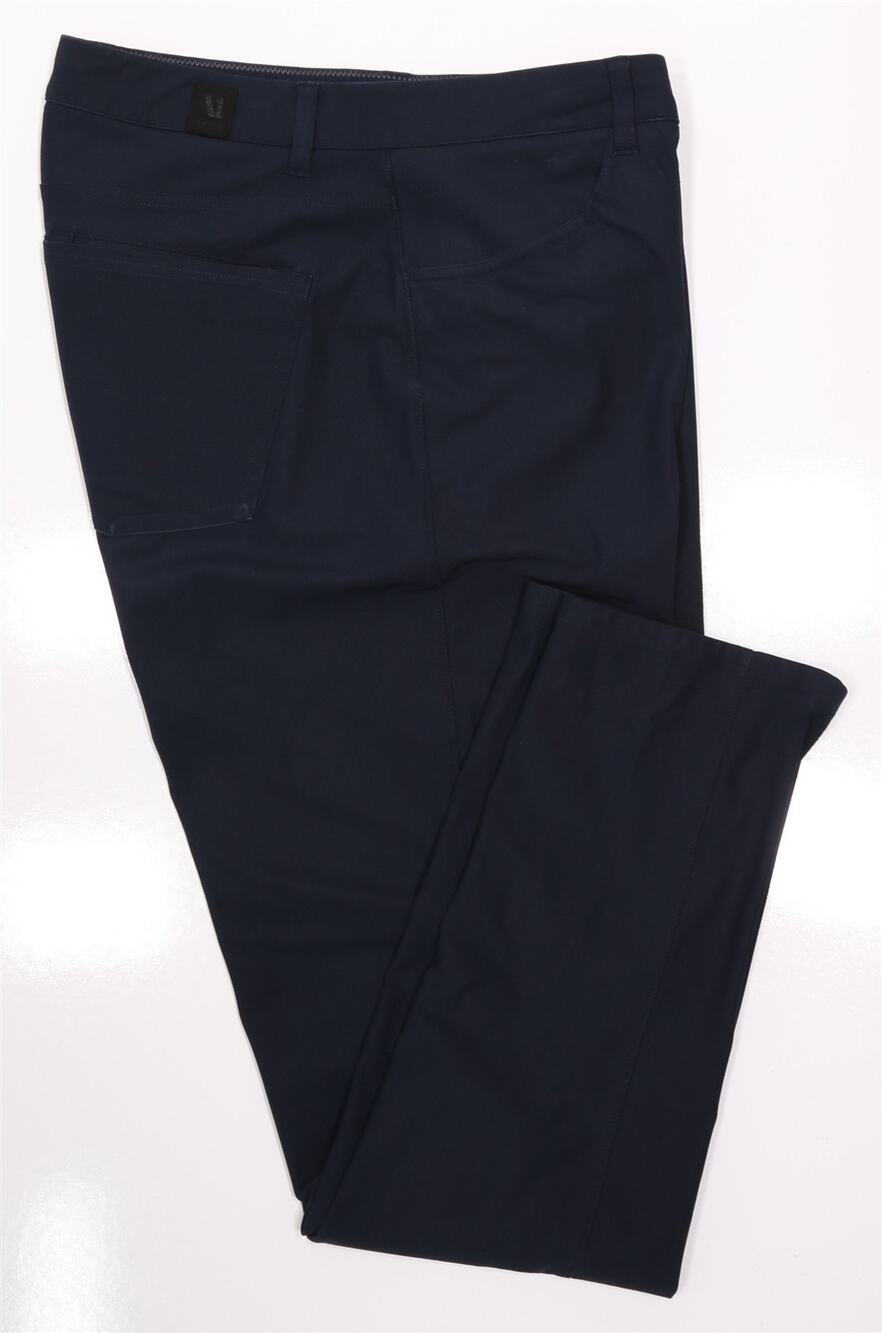 Vuori Mens Meta V430 Navy Blue 5-Pocket Pants 34x32